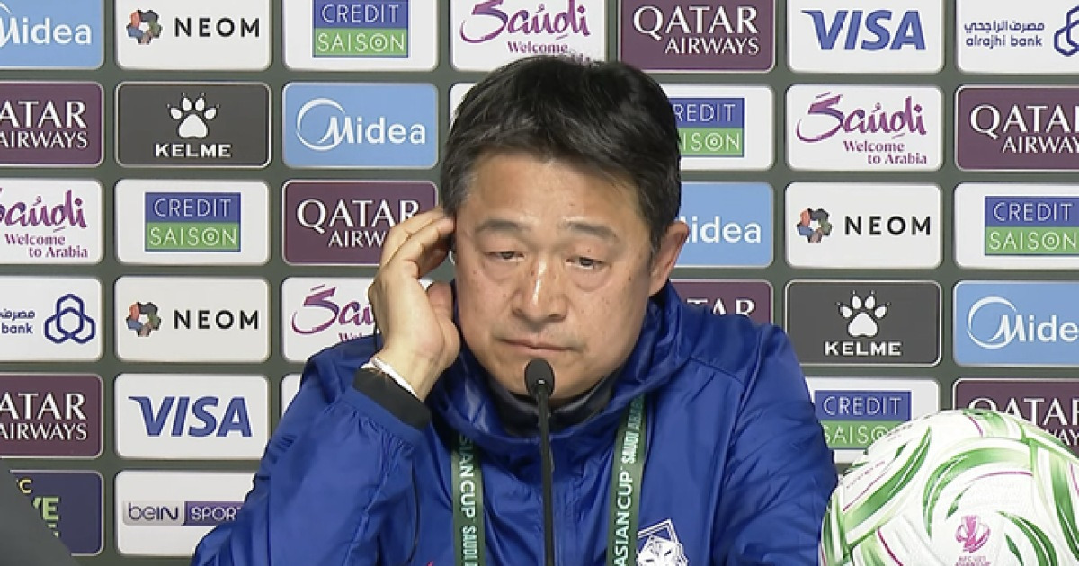 ‘굳은 표정’ 이민성 감독이 말한 패착 “내 전술적 실수…베스트11 구성에도 혼선 있었다”