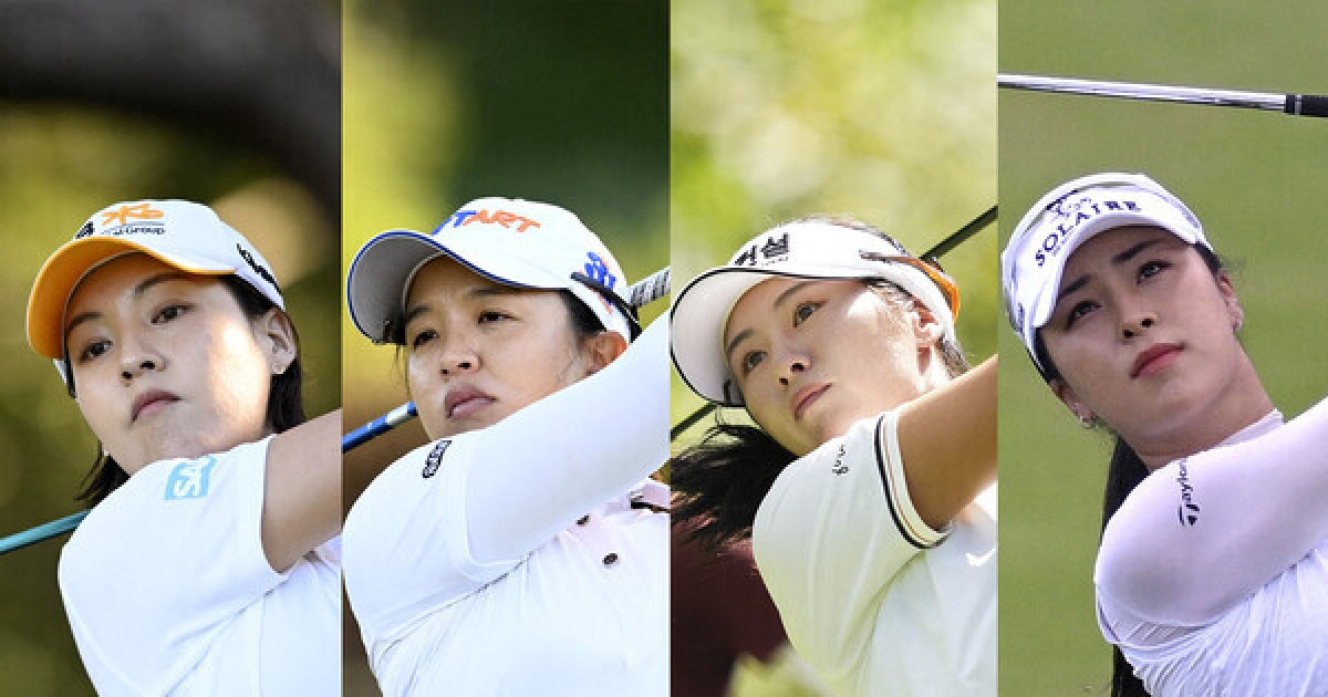 무빙데이 반등에 성공한 전인지·김세영·이정은6·윤이나 [LPGA 파운더스컵]