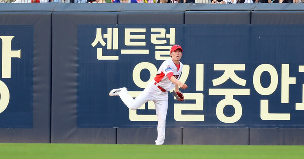 9회말 2사 2루에서 나온 김호령의 슈퍼캐치… KIA 7연패 막았다