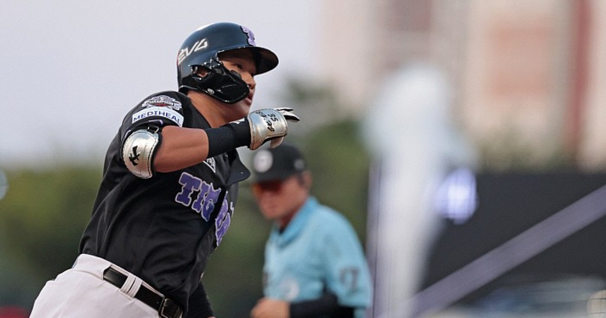 '차갑게 식은 타격감' KIA, 김석환 홈런에 위안