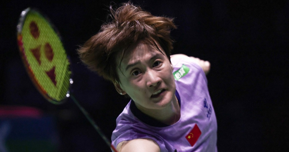 ‘안세영의 숙적’ 천위페이, 36분 만에 중국 마스터스 16강 진출