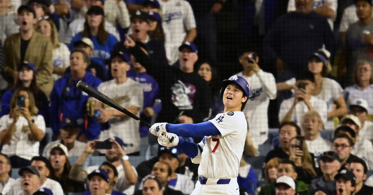 ‘3타수 3홈런+QS’도 했는데···오타니, WS에서 ‘결승타+세이브’도 불가능하지 않잖아?