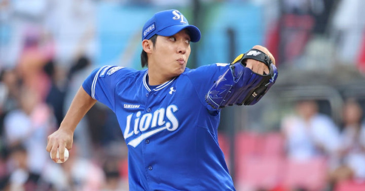 '4위 굳히기' 삼성, 토종 선발진에 뚜렷한 명암…관건은 '이닝 소화력'