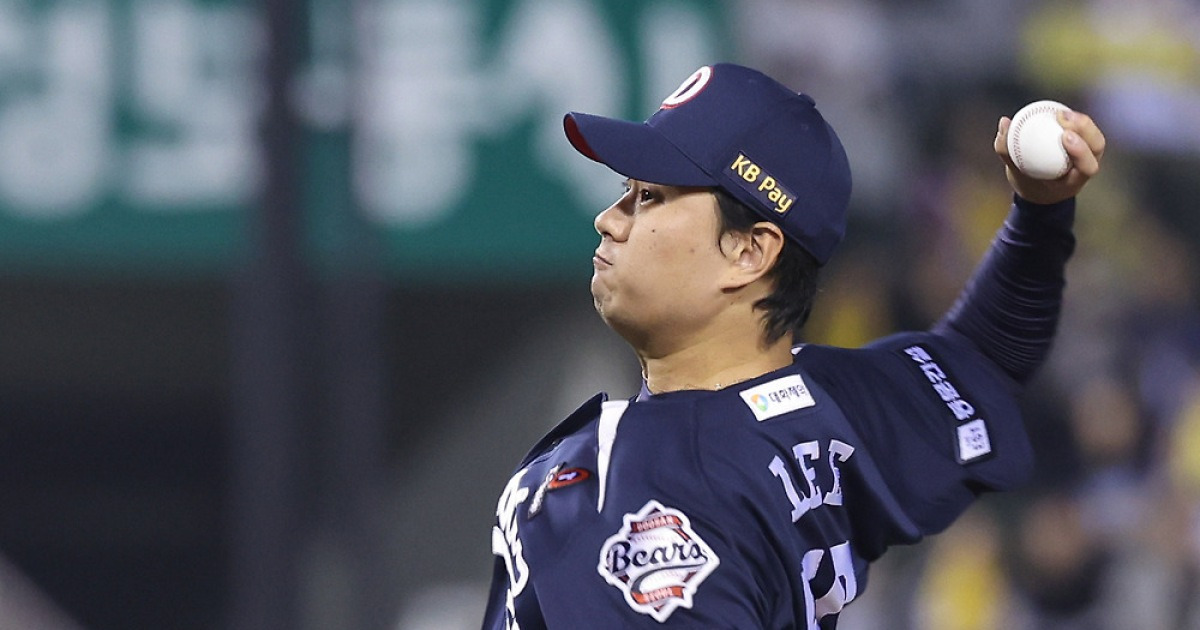 '2년만의 선발 등판' 두산 이영하, 3이닝 3실점…아쉬웠던 1회