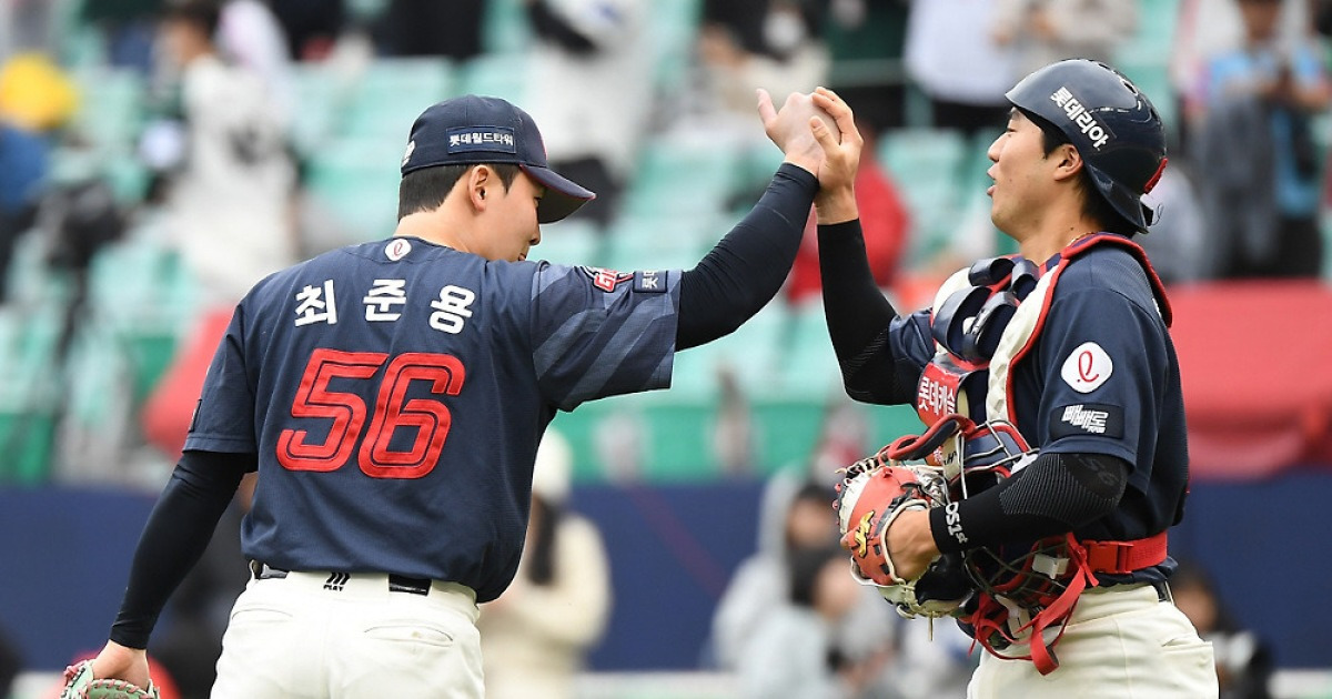"손성빈 한 번씩 선 넘어" → 롯데 최준용 깜짝 폭로(?) 왜 그럴 수밖에 없었나