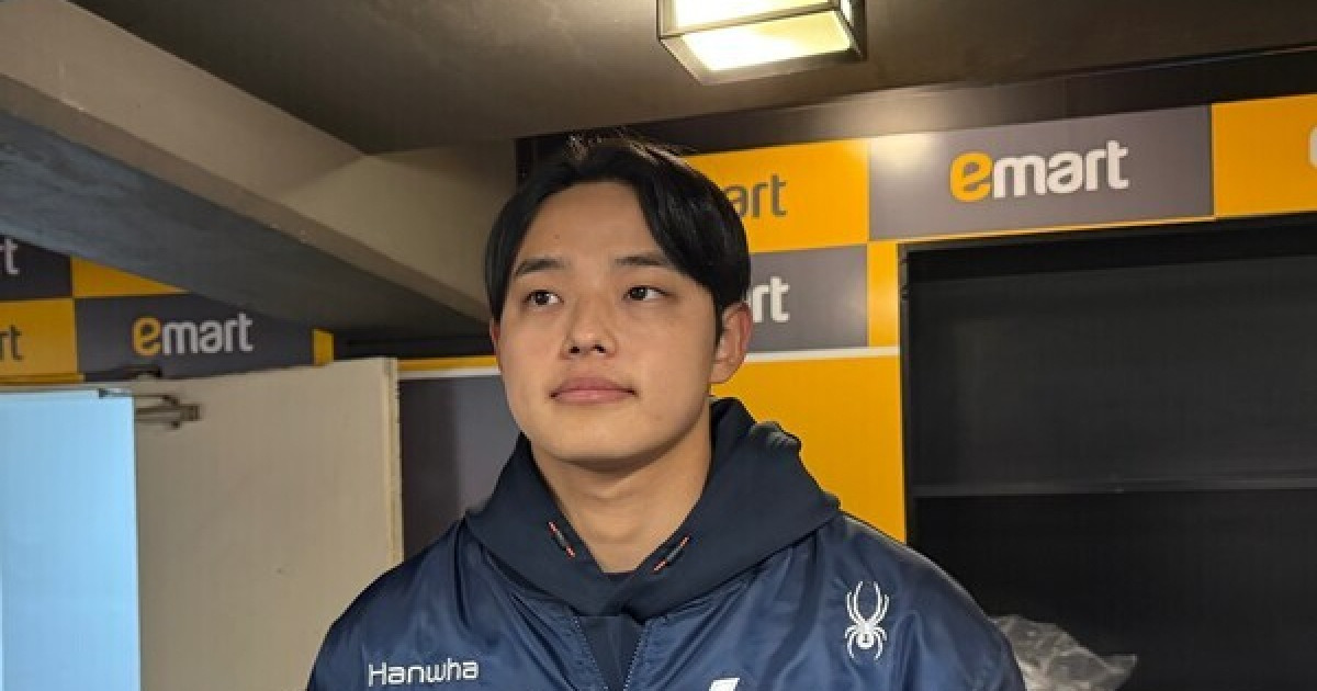 문동주의 솔직 고백 "현재 정상 컨디션 아냐, 구속-구위 더 좋아져야 해"