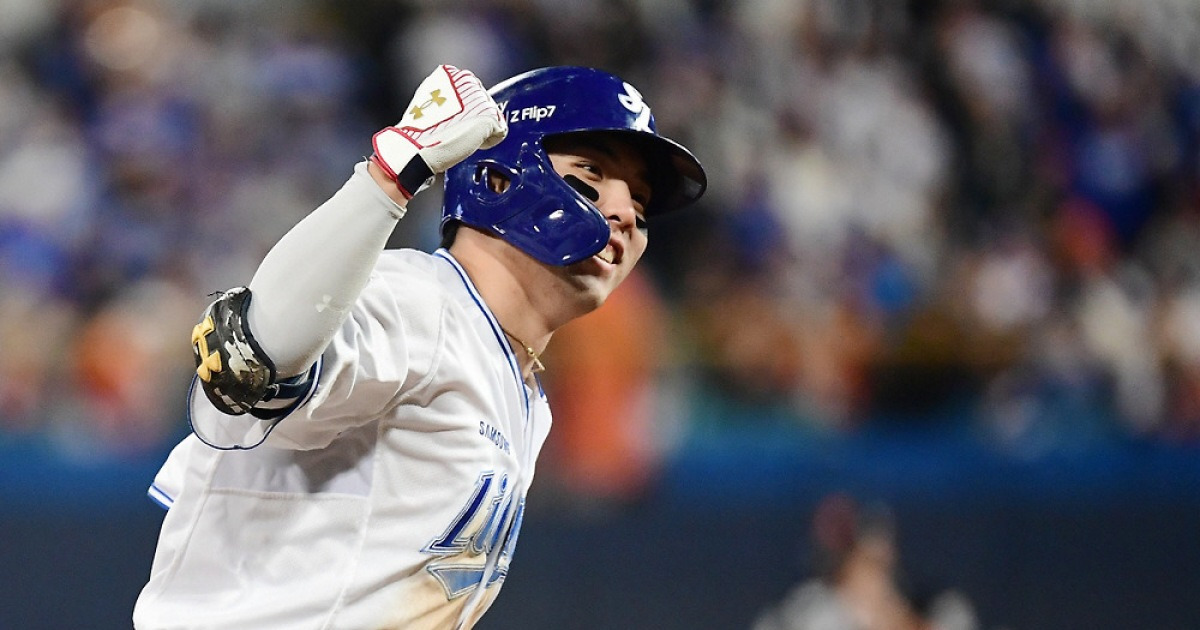 이 가을, 진짜영웅이 탄생했다, 탈락 위기 삼성 구한 김영웅의 연타석 3점 홈런포, 승부는 5차전