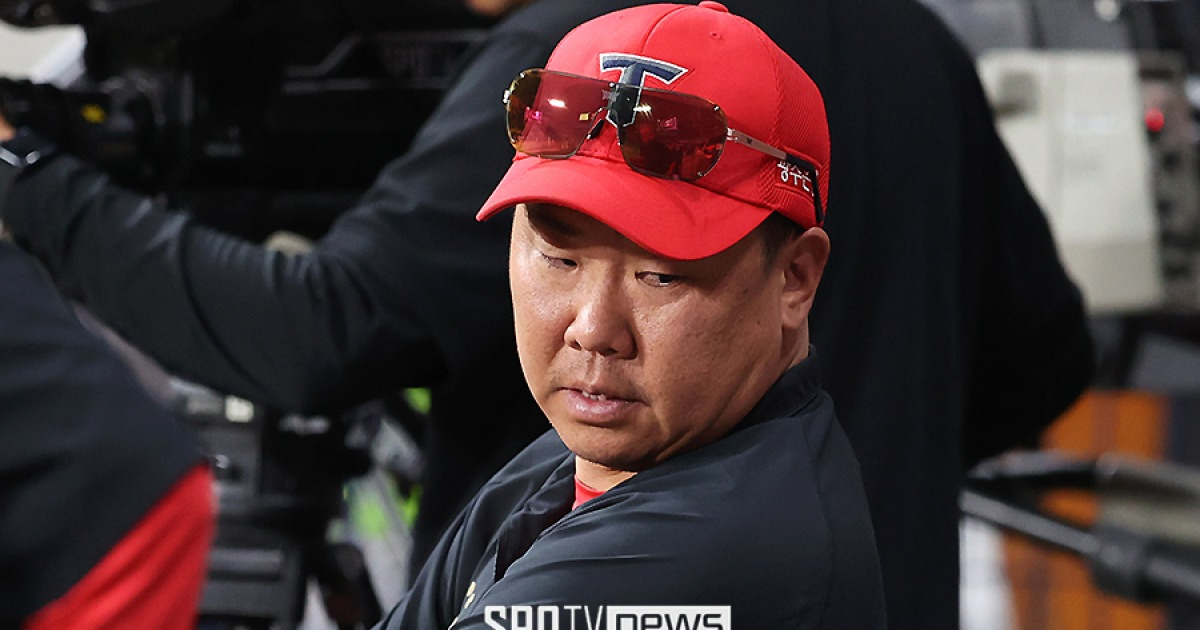 '이범호 뿔났다' 주루방해 선언에 그라운드서 격렬 항의…결국 퇴장 조치