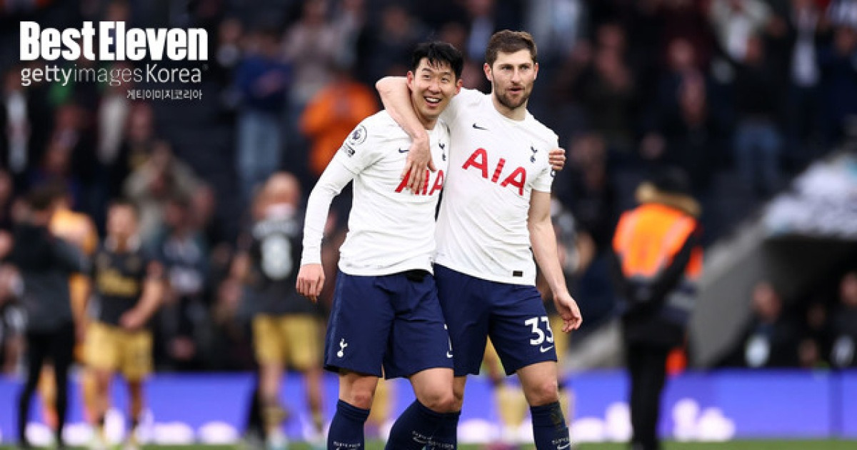 [BE.현장] "서운해, 쏘니" 아들 손흥민 '대부'로 둔 '10년 지기' 데이비스의 솔직 반응