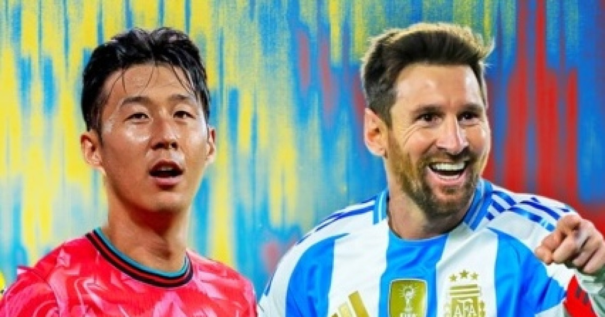 '손흥민vs메시' 역대급 A매치 성사 가능성…"아르헨티나, 아시아 팀과 친선 경기→한국이 후보"