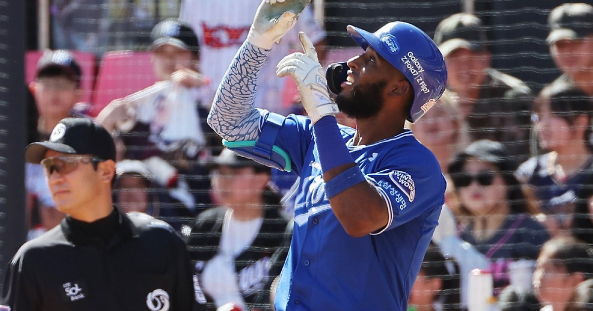 삼성 디아즈, 147 타점으로 KBO리그 단일 시즌 타점 신기록