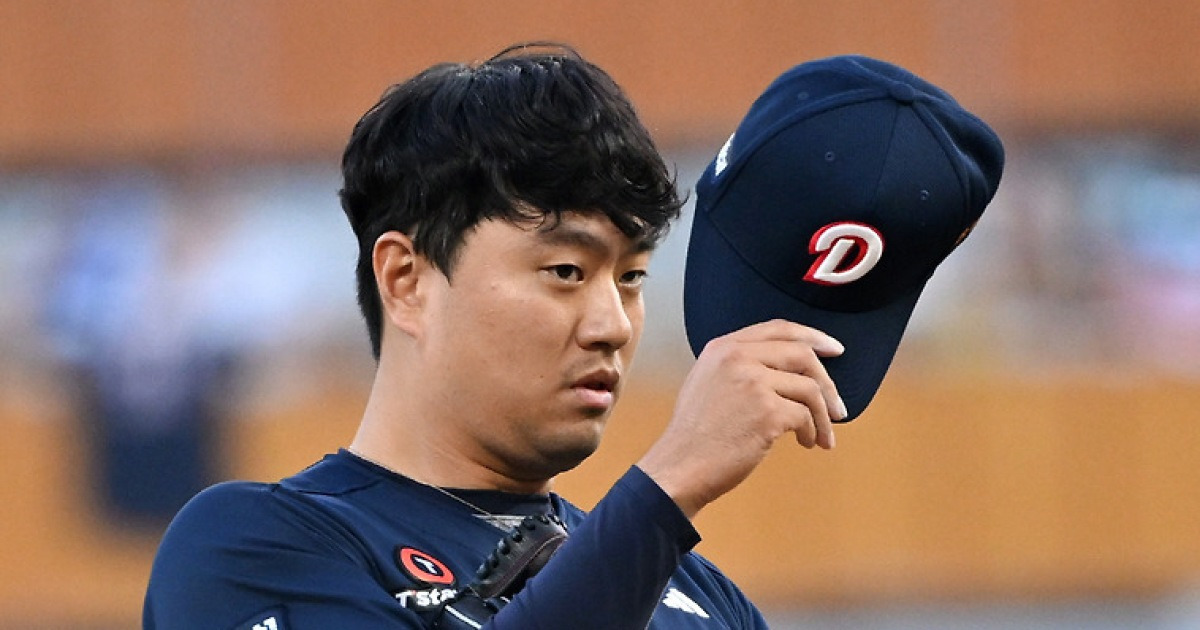 아, 통한의 스리런 헌납...여기에 숨은 비밀, 피치클락 위반에 '핵폭탄' 맞은 52억 몸값 이영하 [인