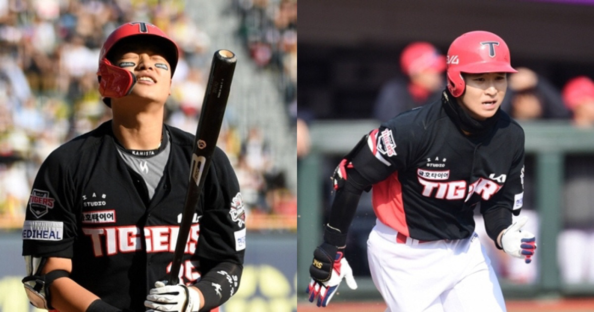 나성범-김선빈 1군 복귀에, 김석환-홍종표가 2군행 철퇴 맞았다...그동안 잘해줬는데