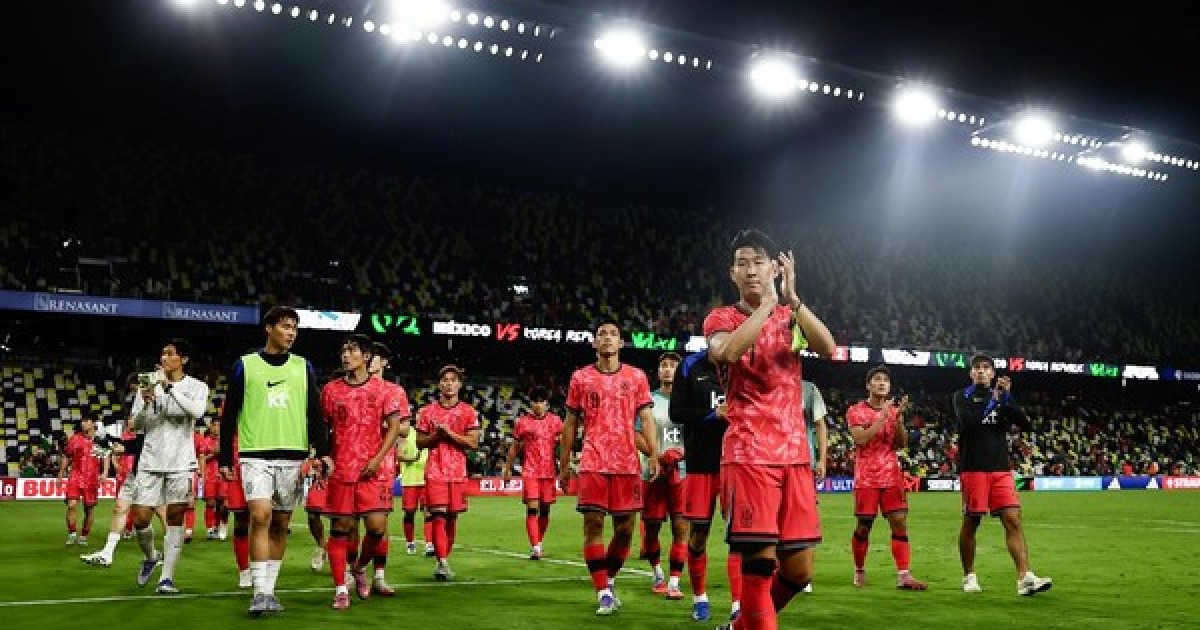 멕시코전 무승부 값진 또다른 이유, FIFA 랭킹 23위 사수 '월드컵 2포트 확률 증가'