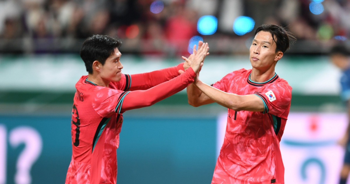 [파라과이전 현장] ‘브라질전 5골 악몽’ 홍명보호, 행운의 선제골 따랐지만…상대 압박에 스리