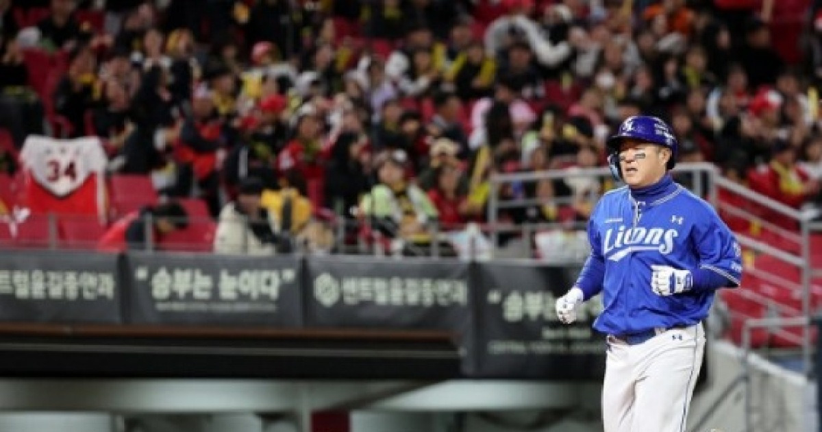 삼성, KIA 8회 대역전 10-3 완파...최형우 스리런에 류지혁 3안타까지