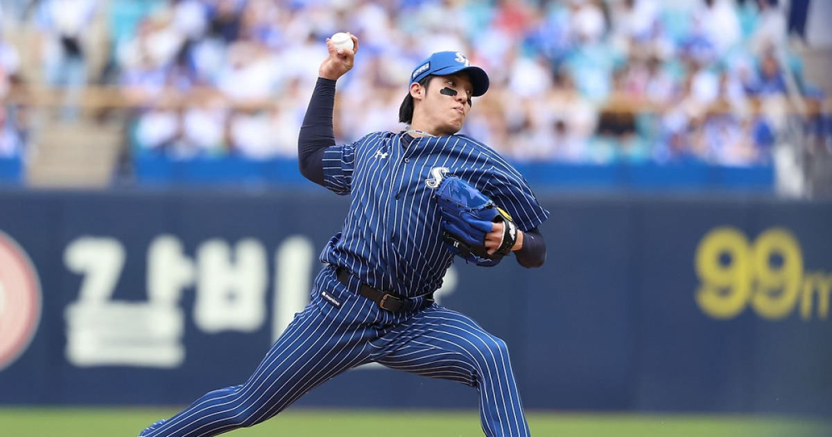 박진만 감독 "원태인, 1회부터 표정 안 좋더라"…사령탑의 진단과 처방, 결국 시간이 답이다 [대