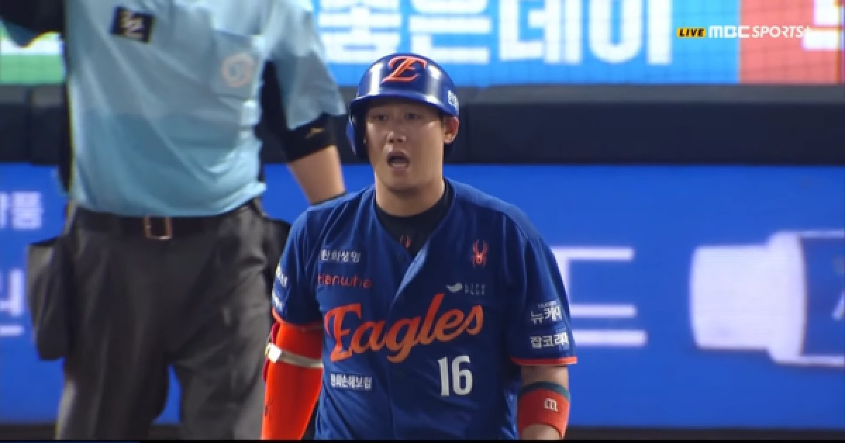 "오해한 것 같다" 하주석의 분노, 꼭 필요했을까…이해 못 할 상황은 아니었지만, 벤치 클리어링 