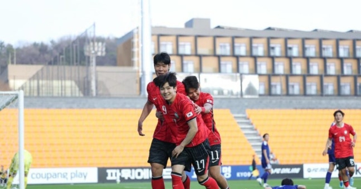 “2살 어린 팀 이긴게 그렇게 좋아?”···일본 U-21 대표팀, 한국 U-23에 1-2 패배에도 ‘여유’