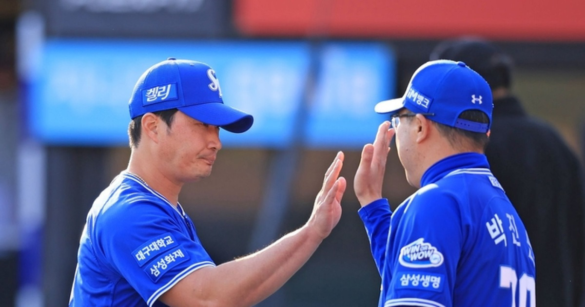 잘 가요 오대장…‘입단 동기’ 박진만이 전한 진심 “한미일 다 경험한 선수, 충분히 잘해왔다