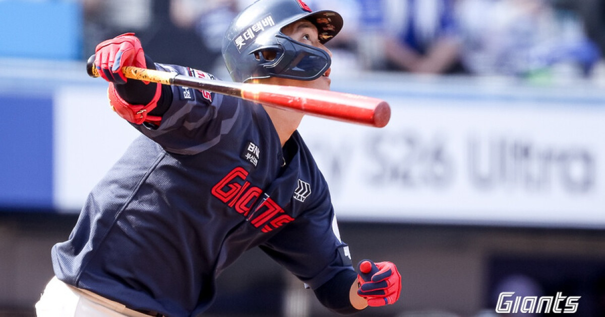 '50억' 노진혁의 폭주, 롯데 안타-타율 1위라니…복귀 앞둔 한동희, 김태형 감독 행복한 고민 시작