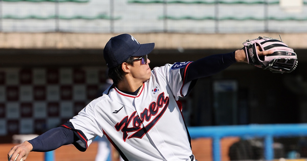 ‘폰세, 오지환 언급에도 활짝’ 겸손한 송성문 대표팀 합류, “도쿄돔 방문 설레”