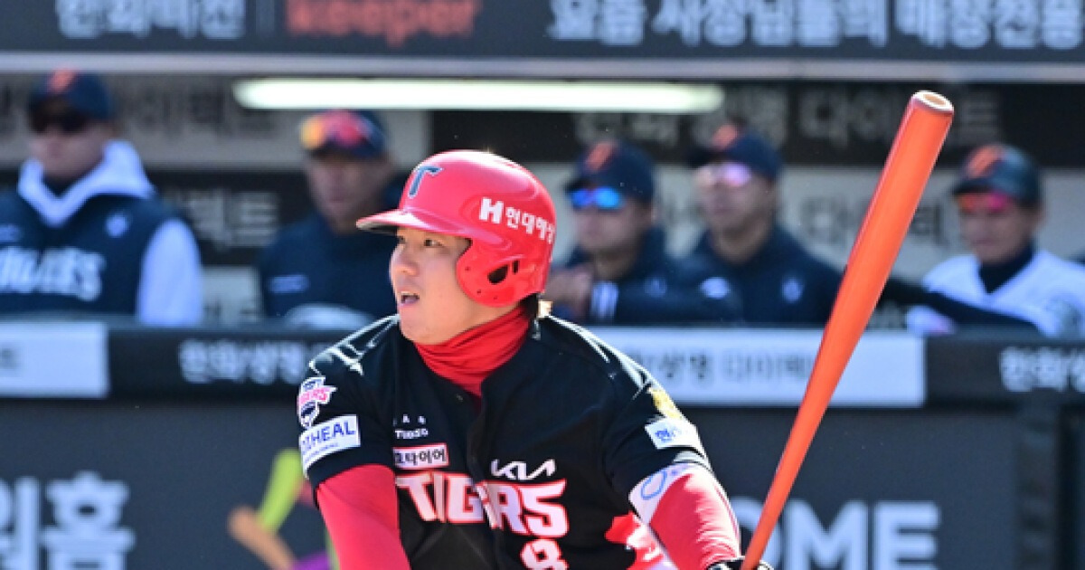 나성범 DH행, 이범호의 최대 고민 해결했나...우익수 대안은 출루머신, '월간 타율 1위' 재현이 필