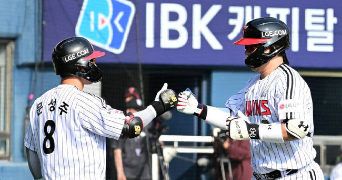 '개막전 패배는 잊자' LG 똑같은 선발 라인업 공개, 선발은 'KT 천적'  임찬규
