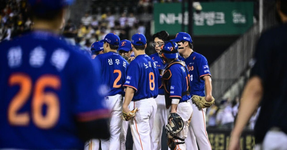 '승률 .607' 한화 역대 2위 성적, 5연승으로 반등했는데…지지 않는 LG, 1위 탈환 쉽지 않네