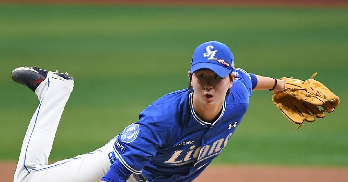 "5선발 중 최고" 기어이 5선발 벽 뚫었다, '원태인 프로젝트' 본격화, 60구->80구->100구 빌드업