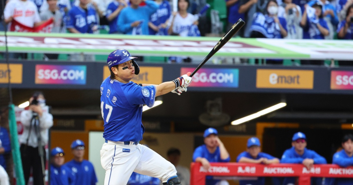 극적인 동점→에이스 구원 투입 실패...박진만 감독 "원래 계획된 투수 운영" [IS 패장]