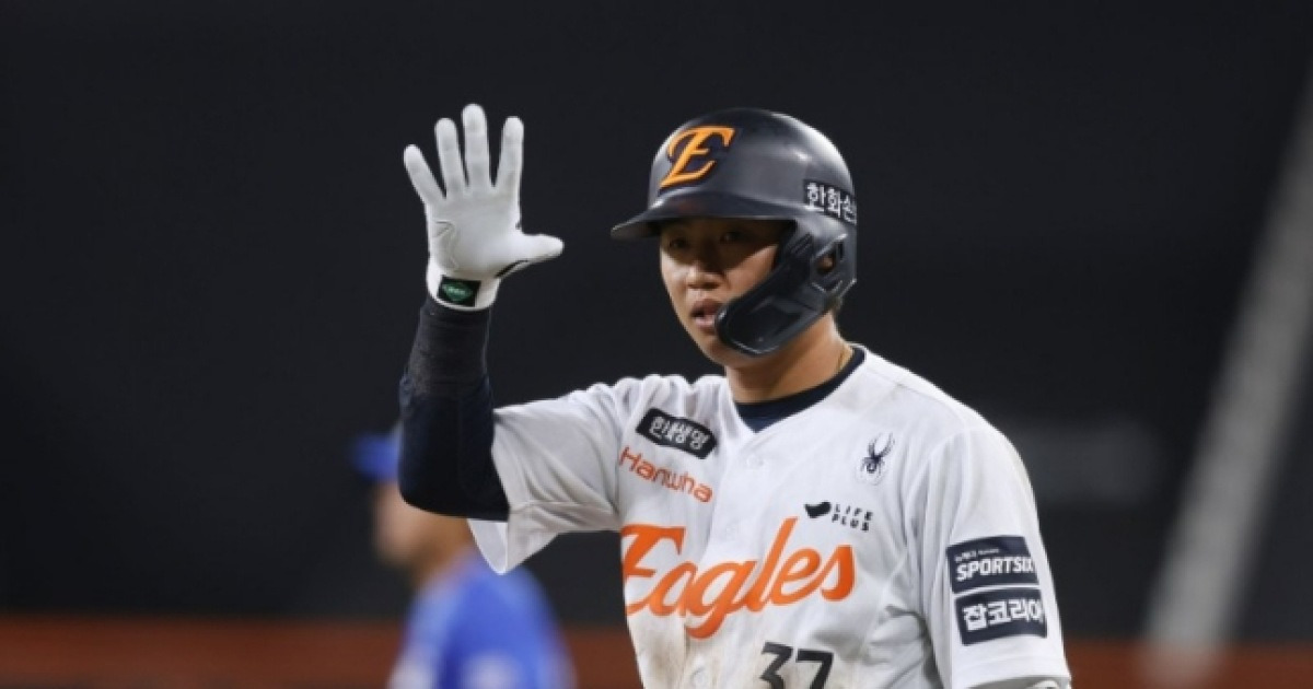 '절망 속에도 꽃은 핀다' 4연패 한화의 희망, 5할 맹타 'NEW 리드오프' 이원석이 떴다 [대전 현장]