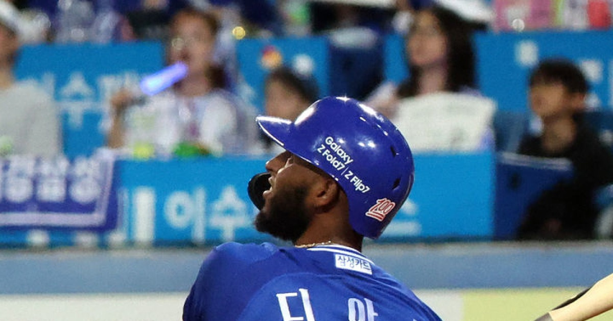 삼성 디아즈, KBO 외국인 한 시즌 최다 홈런 기록…50홈런 1개 남아 [뉴시스Pic]