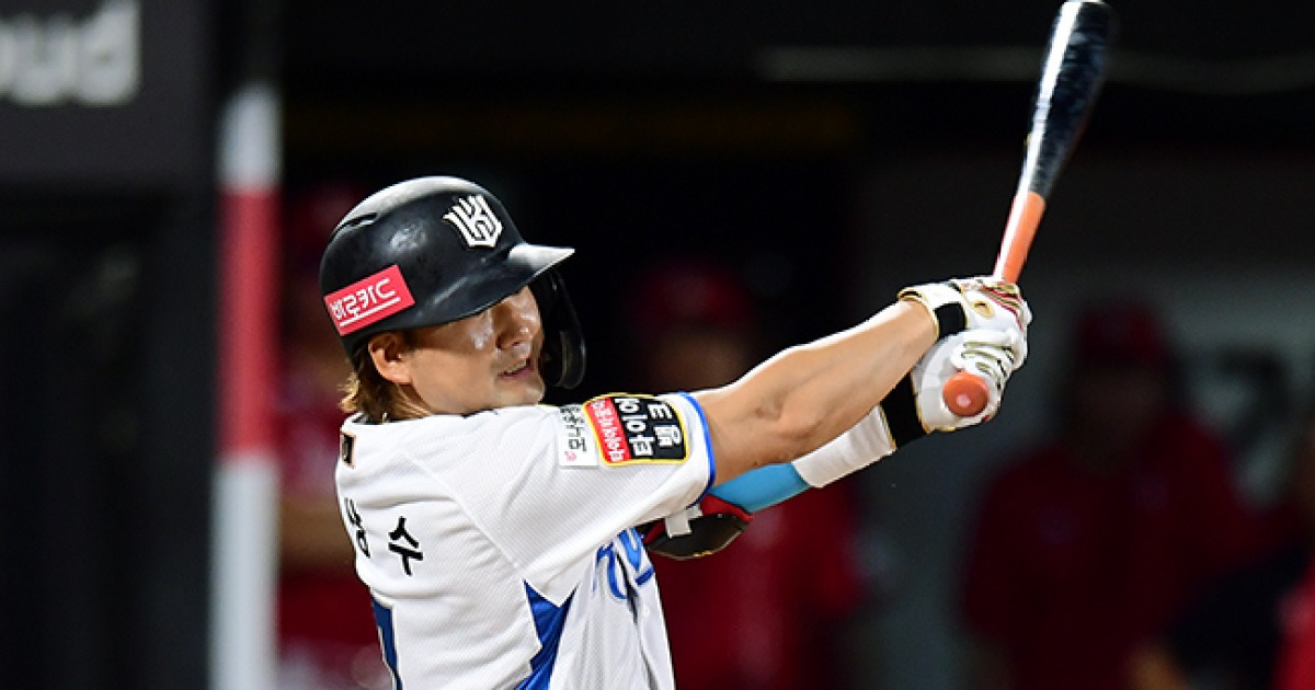 '김상수 역전 끝내기 2루타' KT, KIA에 7-6 극적 역전승