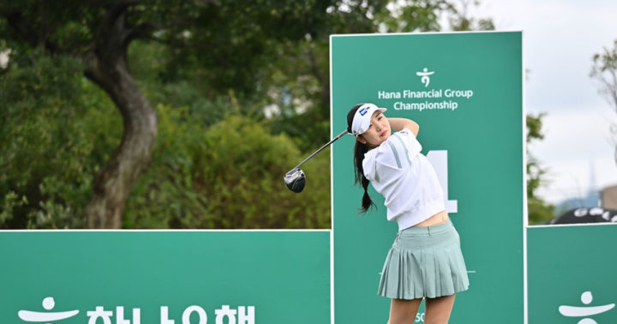 박혜준, KLPGA 하나금융 챔피언십 사흘 연속 선두…시즌 2승 '정조준'