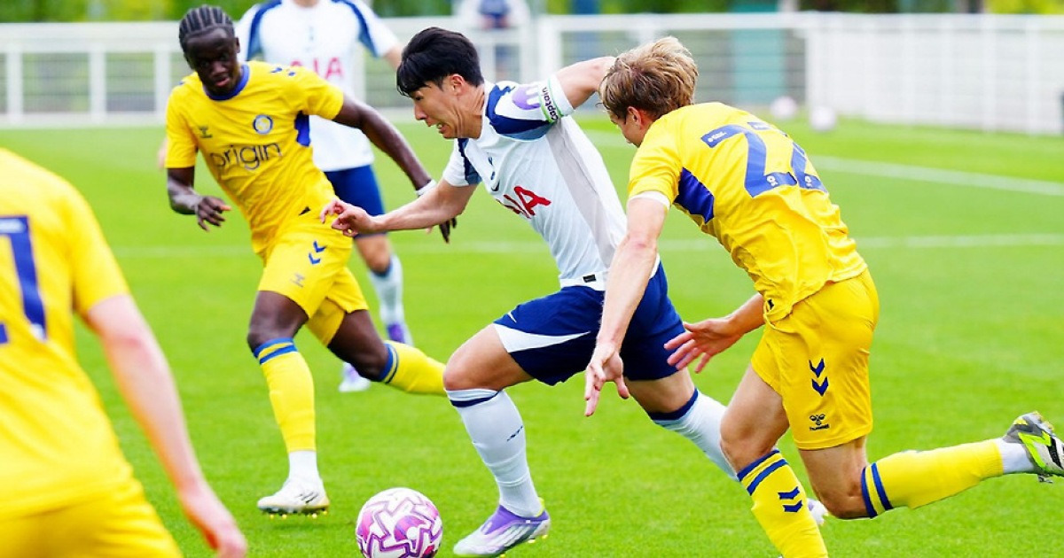 "또 침묵→최저 평점" 손흥민 주장 완장, 로메로와 첫 선발→78분 소화…사르 2골 '원맨쇼', '3부' 