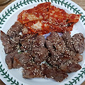 '오늘도 고기 먹었어요' 글에 포함된 이미지