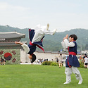 광복71주년 택견 거리시연 서울 광화문..