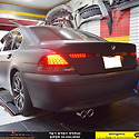 BMW E65 7시리즈 듀얼 머플러팁 교체 ..