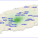 제주도 전체 골프장 위치 사진