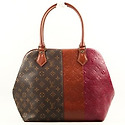 Louisvuitton 블록 지퍼 토트 M40..