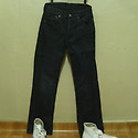 Levi's 501 W30 L32 블랙 기름진