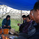 2010년 4월 야외예배(배밭)