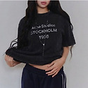 아크네스튜디오 스톡홀름 피그먼트 반팔