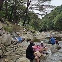 가평 백둔 계곡 물놀이(2)