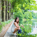모델 송수빈 _ 서울숲