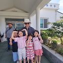 김운회루가 주교님(전교구장)과 어린이..