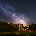 수주팔봉 출렁다리
