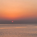 설날일출.