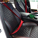 제네시스 G70 1열 컬러안전벨트 레드 ..